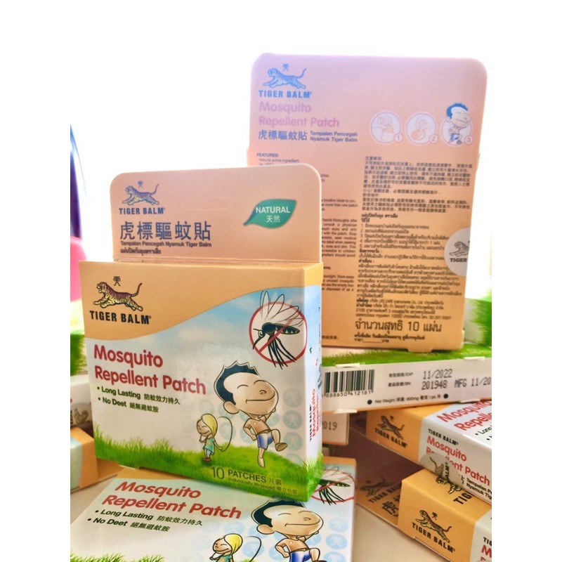 Miếng dán chống muỗi đốt Tiger Balm Singapore