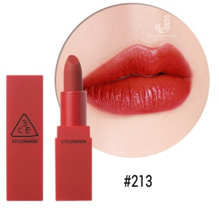 Son 3CE Red Recipe Matte Lip Color-màu 213 -#fig màu đỏ đô
