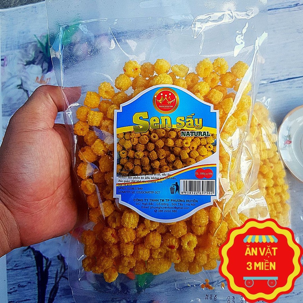 Bim Bim Hạt Sen Vị Cay Ngọt / Phương Huyền Food gói 180g