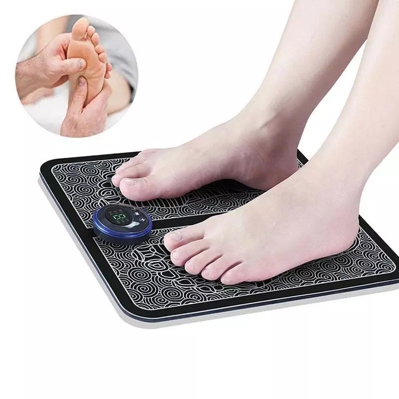 Máy Massage Chân EMS Giúp Lưu Thông Khí Huyết, Thảm massage chân trị liệu đau mỏi bằng xung điện bảo hành 1 đổi 1