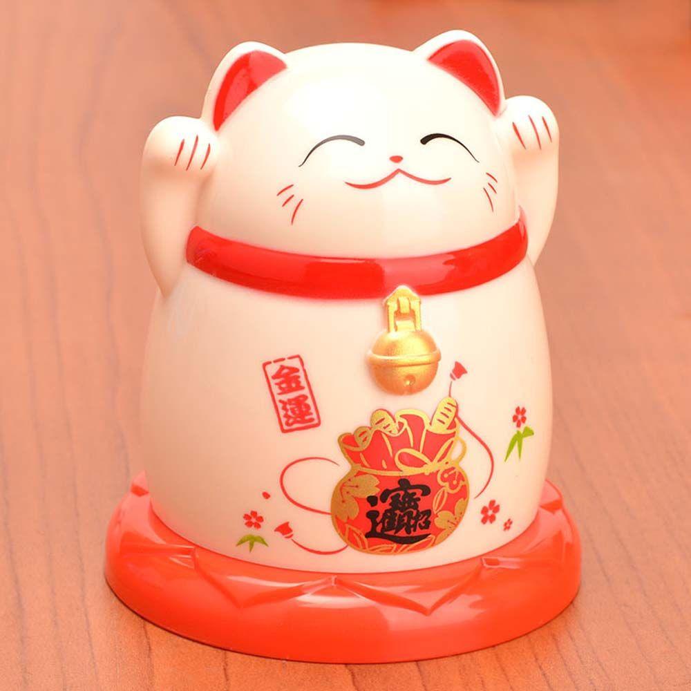 Hộp Đựng Tăm Xỉa Răng Hình Mèo May Mắn Hoạt Hình Nhật Bản Chất Lượng Cao