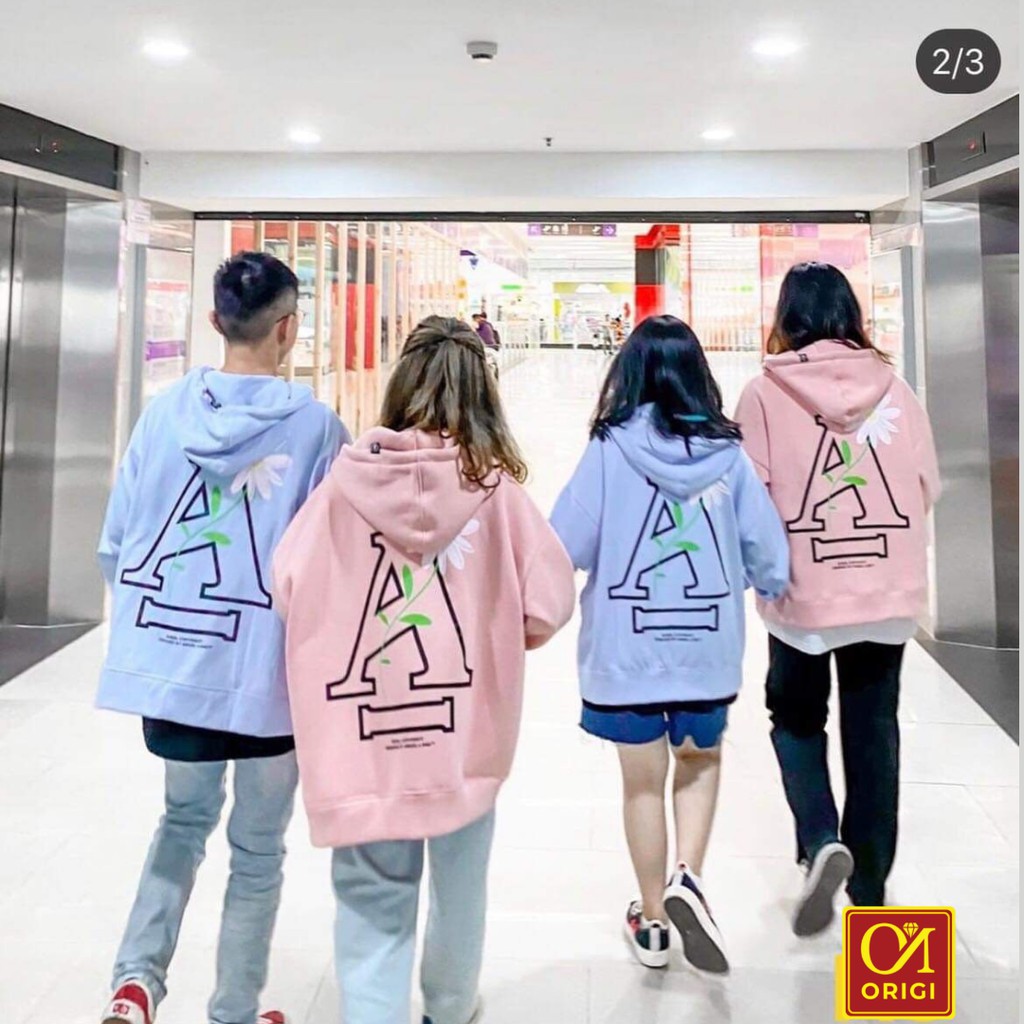 Áo Khoác Nỉ Hoodie Chữ A Hoa Cúc Chất Nỉ Ngoại Dày Dặn Hàng Chuẩn Shop SUZY | BigBuy360 - bigbuy360.vn