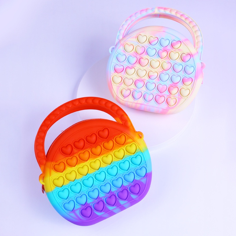 Túi đeo chéo cho bé gái,túi xách trò chơi popit siêu xinh