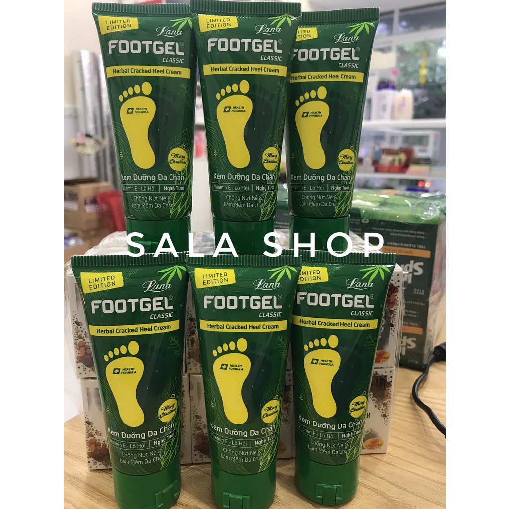 Kem dưỡng da nứt gót chân footgel hiệu LANA