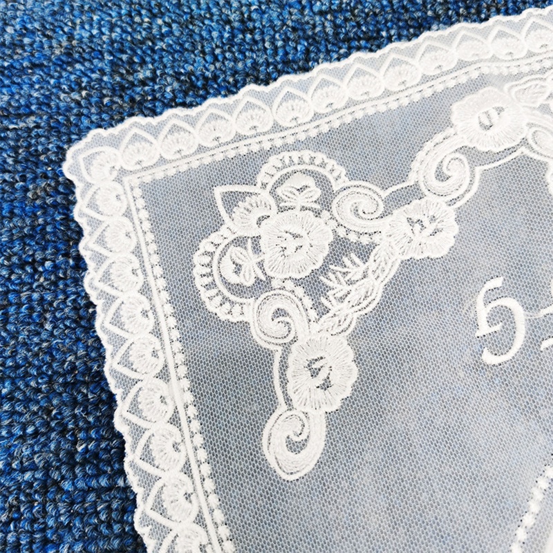 Khăn Choàng Cổ Hai Lớp Họa Tiết Thêu Hoa Cổ Điển Dành Cho Nữ