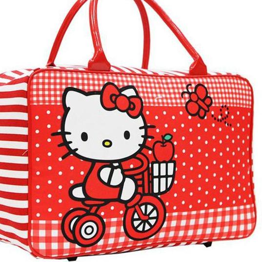 Túi Đựng Đồ Bơi Vải Canvas In Hình hello kitty Siêu Giá Rẻ Dành Cho Người Lớn