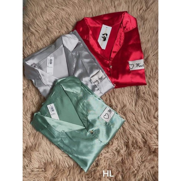 Bộ pyjama lụa tay cộc quần lửng kèm video ảnh thật | BigBuy360 - bigbuy360.vn