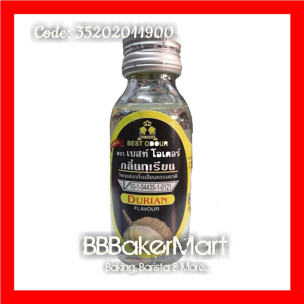 Hương mùi SẦU RIÊNG DURIAN Best Odour Thái Lan - Chai 30ml