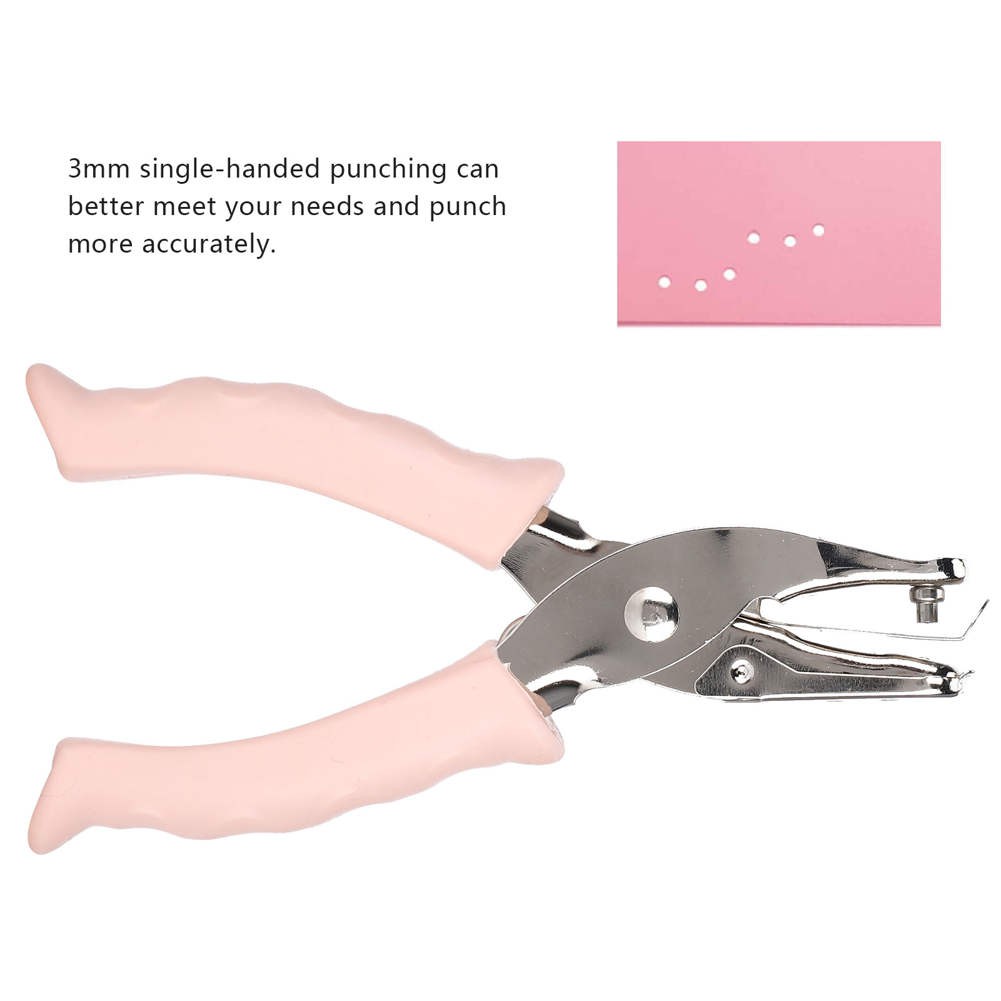 Bộ 3 Dụng Cụ Bấm Lỗ Giấy Thủ Công 3mm