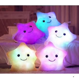 Gối ôm hình ngôi sao có đèn LED phát sáng-Gối hình ngôi sao với đèn LED phát sáng