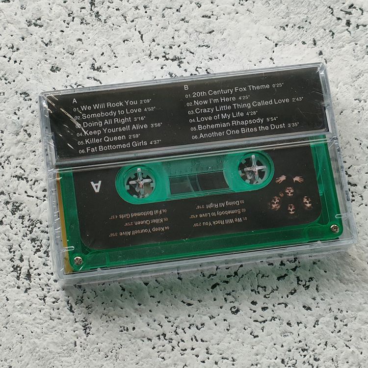 Queen Bohemian Rhapsody Băng Cassette Băng Keo Mới In Chữ Tiếng Anh Songs Queen Band Queen