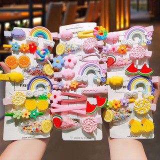 Set kẹp tóc 6 chiếc CUTE cho bé gái siêu đáng iu