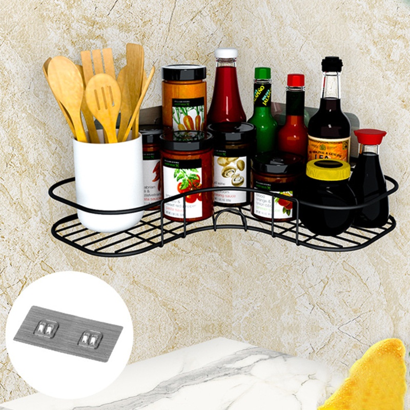 Giá Đỡ Chai Dầu Gội Gắn Tường Đa Năng Tiện Dụng Cho Phòng Tắm / Nhà Bếp