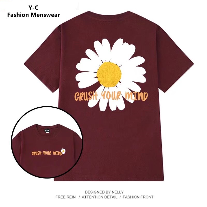 Áo Thun Tay Ngắn In Chữ M-8XL Thời Trang Mùa Hè Cho Nam