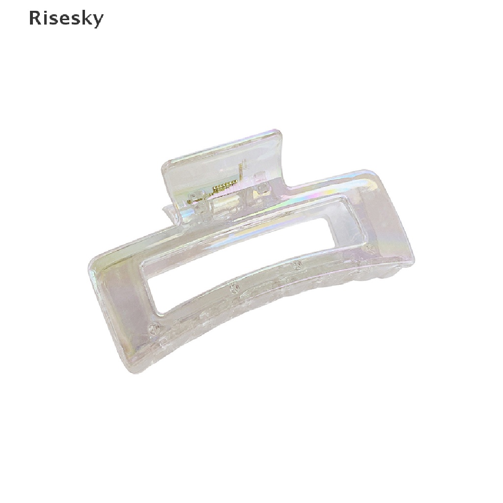 Kẹp Tóc Càng Cua Chất Liệu Acrylic Phong Cách Retro Pháp