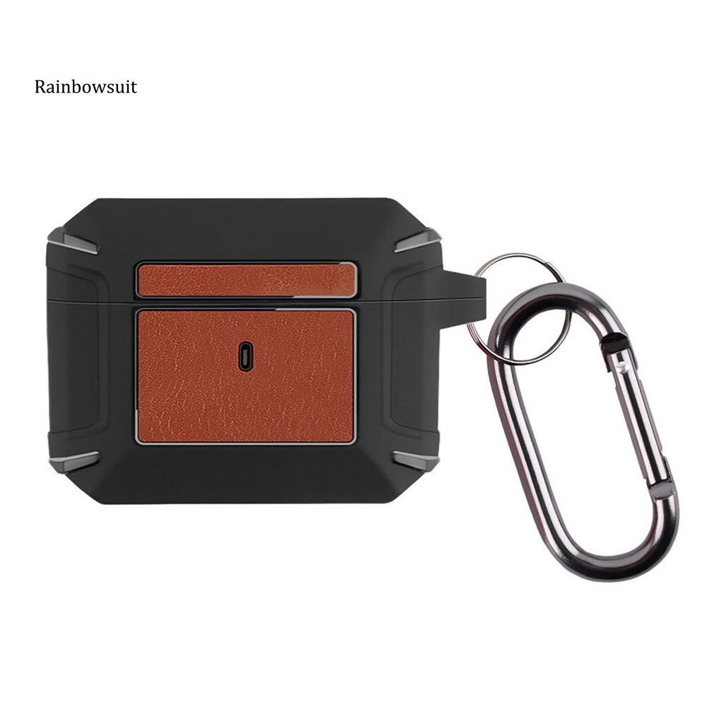 Vỏ Bảo Vệ Hộp Sạc Tai Nghe Thể Thao Không Dây Chống Sốc Có Lỗ Đảo Ngược