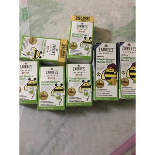 Siro đặc trị ho Zarbees cho bé sơ sinh từ 2 tháng tuổi - 60 ml