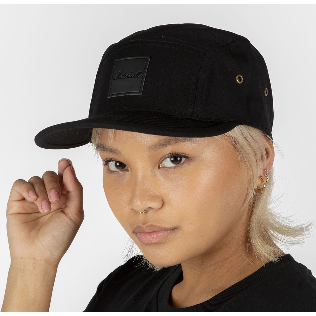 Nón Marshall 5 PANEL CAP - Black | Simple | Minimalist | Casual | Unisex Fashion Outfit