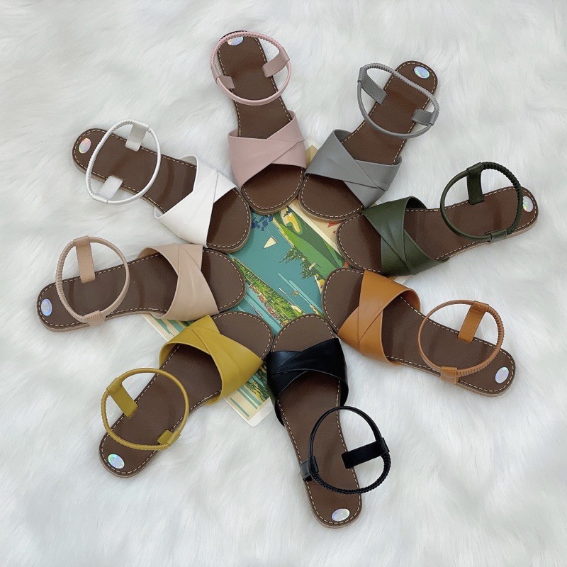 SANDALS quốc dân,kiểu dáng nữ tính,êm chân