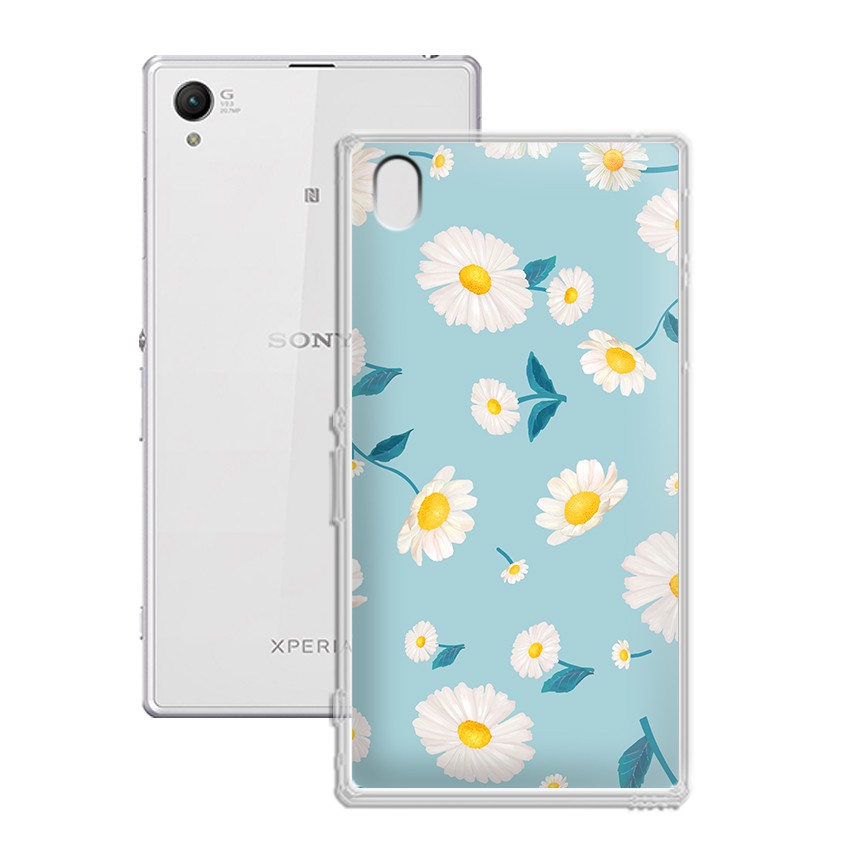 [FREESHIP ĐƠN 50K] Ốp lưng Sony Xperia Z3 in hình hoa cỏ mùa hè độc đáo - 01149 Silicone Dẻo