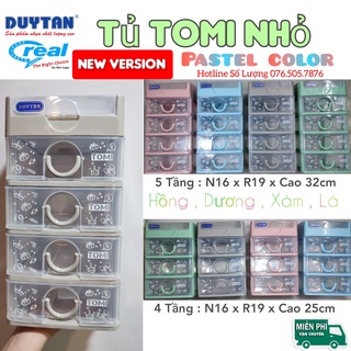 💝Tủ nhựa duy tân Tomi Nhỏ - Màu Pastel 💝