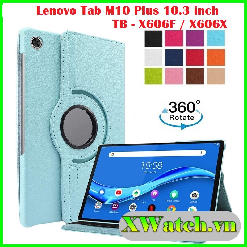 Bao da xoay 360 Lenovo Tab M10 Plus 10.3 inch TB - X606F / X606X