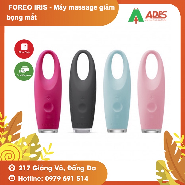 [HÀNG CHÍNH HÃNG] FOREO IRIS - Máy massage mắt giảm nếp nhăn quầng thâm Foreo IRIS - Bảo hành chính hãng 24 tháng