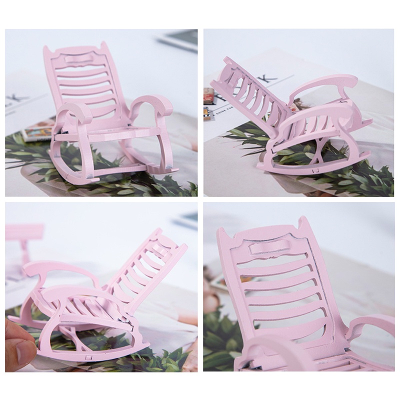 Mô Hình Bàn Ghế Bãi Biển Độc Đáo Trang Trí Nhà Búp Bê Cho Bé Gái