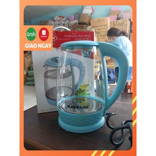 ẤM SIÊU TỐC THUỶ TINH SUNHOUSE 1.8L