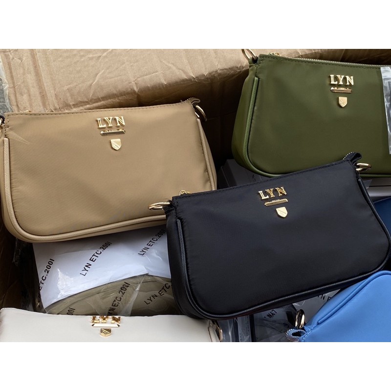 Set đeo chéo 3 món  LYN  ROSELYN HANDBAG 𝐦𝐚̂̃𝐮 𝐦𝐨̛́𝐢