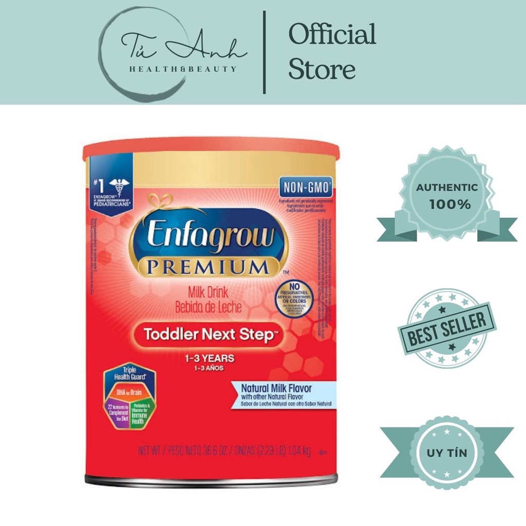 Sữa Bột Enfagrow Premium Toddler Next Step 1-3 Nội Địa Mỹ 1.04kg