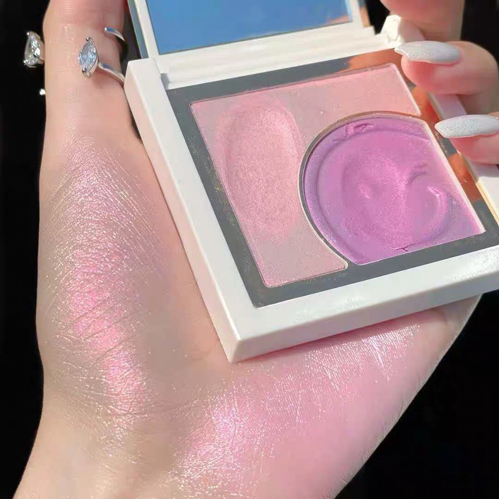 Phấn nhũ bắt sáng mặt cười MAFFICK Inverted Glamour Highlight Powder xinh xắn trendy lâu trôi MAFI24 | BigBuy360 - bigbuy360.vn