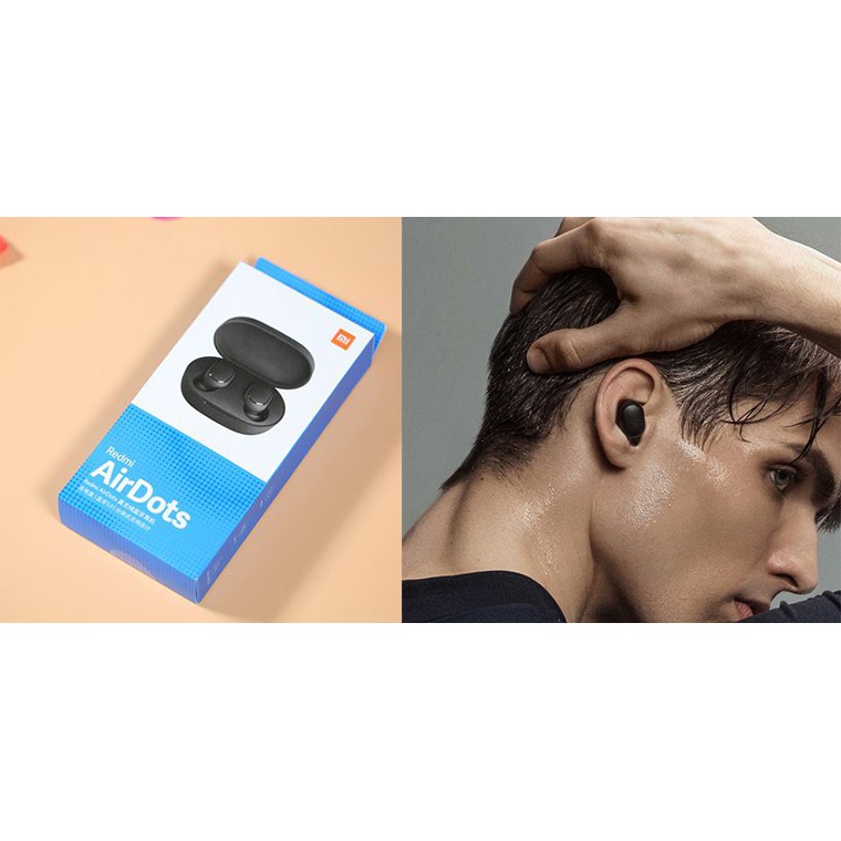 (Hỗ trợ chơi game) Tai nghe bluetooth Xiaomi true wireless Redmi AirDots S Gaming chính hãng 100% - Tặng cáp sạc