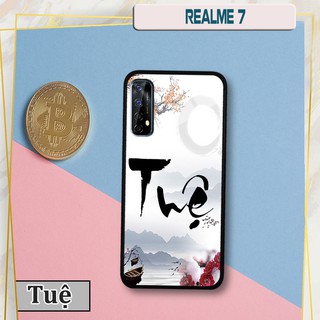 Ốp lưng Realme 7 - In chữ thư pháp