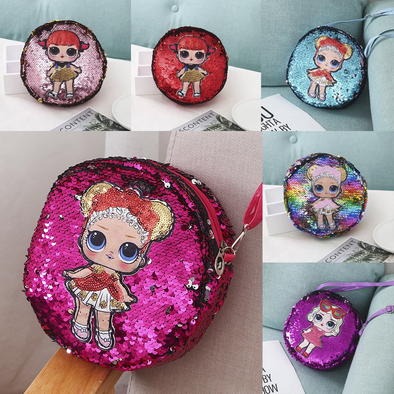 Túi đeo chéo họa tiết dễ thương xinh xắn cho bé gái