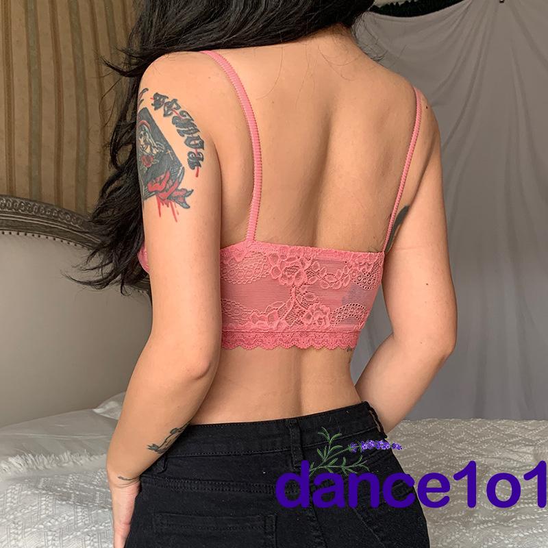 ✤QG❀Women´s Floral Lace Sleeveless V Neck Cut Out Corset
