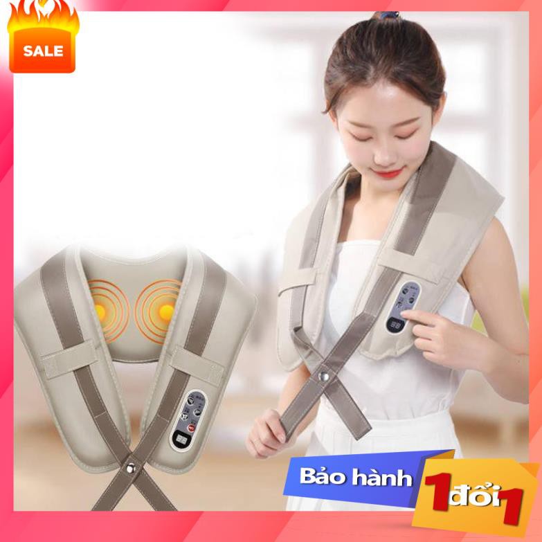 Xả kho giá sốc - máy mát xa cầm tay,Máy Massage Vai, Lưng, Cổ, Gáy - Bảo hành 1 đổi 1