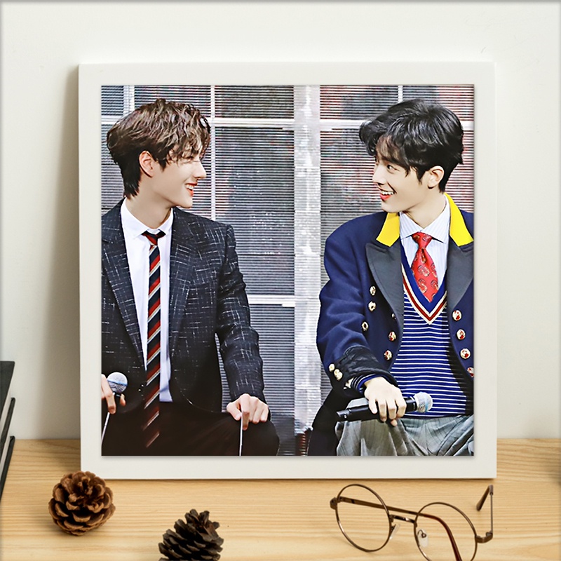 Tranh đính đá 5d/tranh thêu chữ thập Trần Tình Lệnh Tiêu Chiến - Vương Nhất Bác size 40x50cm