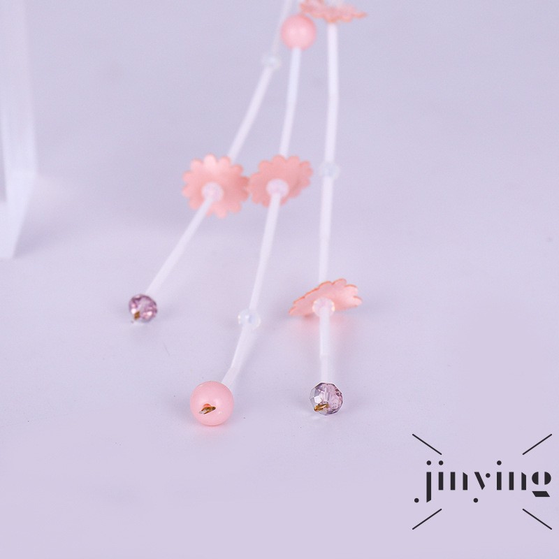 GETNOIVAS Băng đô cài tóc phối hoa phong cách Giáng sinh tinh tế điệu đà cho nữ