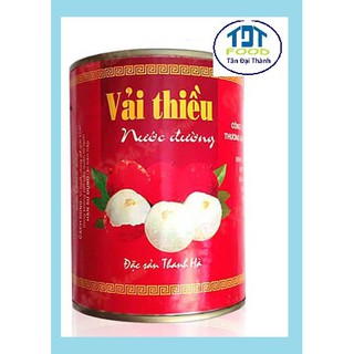 Vải ngâm đóng hộp hiệu Thanh Hà 565g