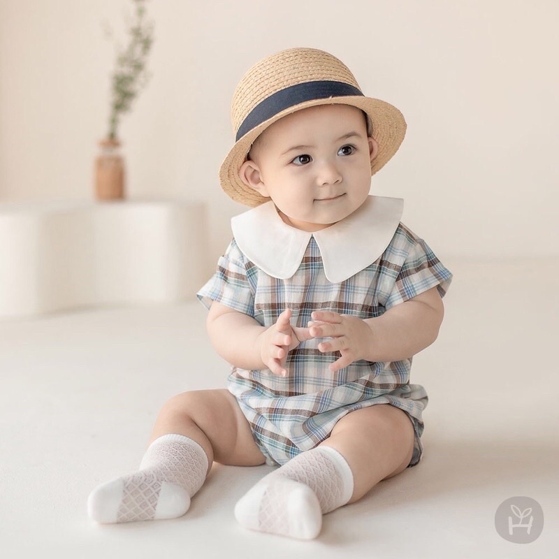 Suit kẻ caro bé trai Happy Prince