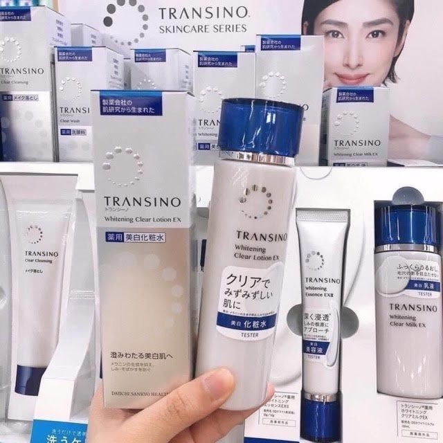 MẪU MỚI - Nước Hoa Hồng Trị Nám Trắng Da Transino Whitening Clear Lotion EX Nhật Bản