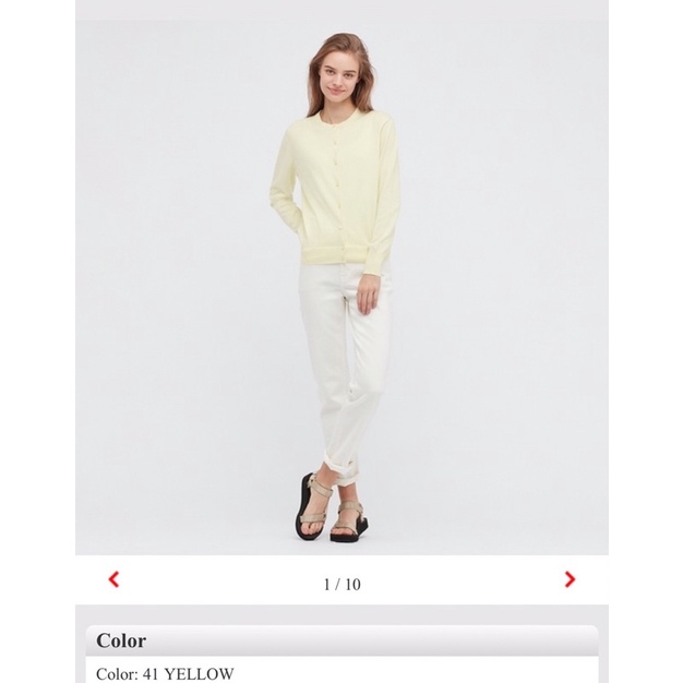 Áo cardigan_chống_UV UNIQLO NHẬT size s