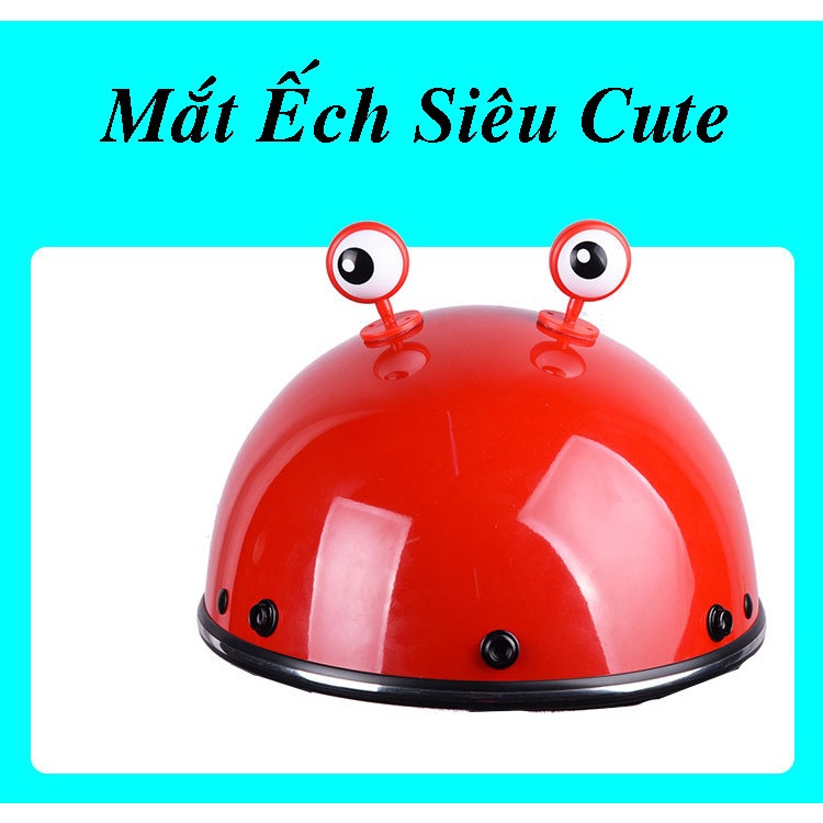 Mắt ếch gắn trang trí mũ bảo hiểm, phụ kiện gắn mũ bảo hiểm độc lạ hottrend, Top Phượt