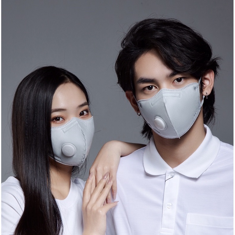 [Mã MONAKM20 giảm 20%] Một chiếc khẩu trang Mona tiêu chuẩn N99 có Van ngăn 99% hạt bụi siêu mịn kích thước 0,3 Mircrome