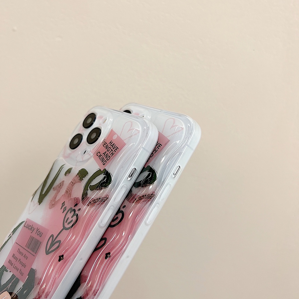 Ốp Điện Thoại Tpu Dẻo Trong Suốt Thiết Kế Đơn Giản Chống Rơi Kèm Vòng Đeo Tay Cho iPhone 11 12 13 Pro XS Max XR