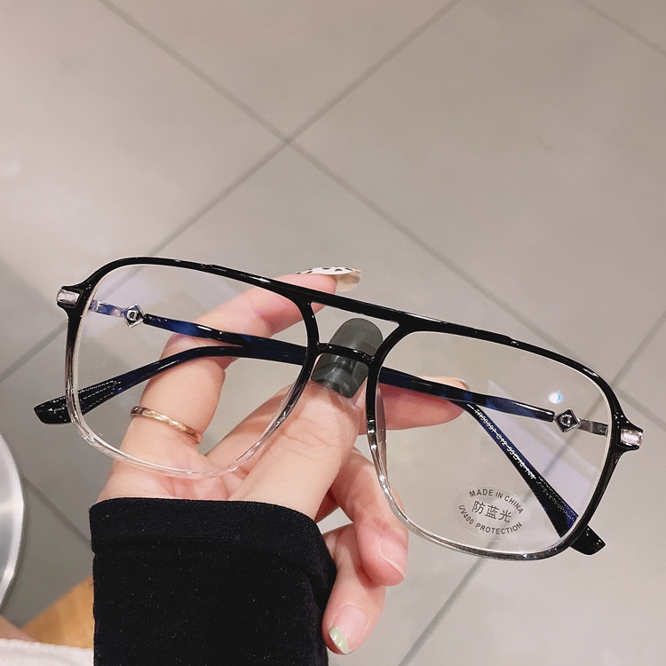 Kính cận VIENDO gọng vuông đổi màu chống ánh sáng xanh và tia uv thời trang độc đáo cho nam nữ