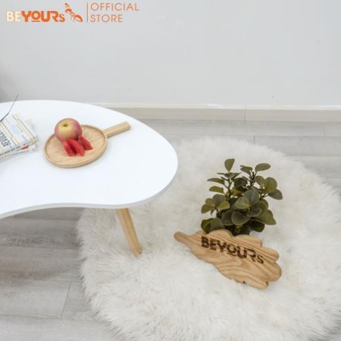 Bàn Trà Sofa Thông Minh BEYOURs D Table Bằng Gỗ Hình Hạt Đậu Nội Thất Kiểu Hàn Lắp Ráp