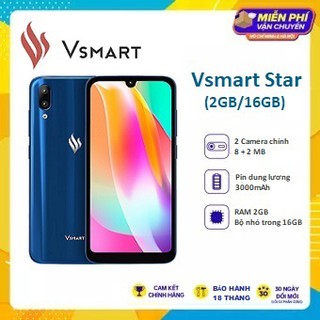 Điện thoại Vsmart Star - 2GB RAM, 16GB, 5.7 inch