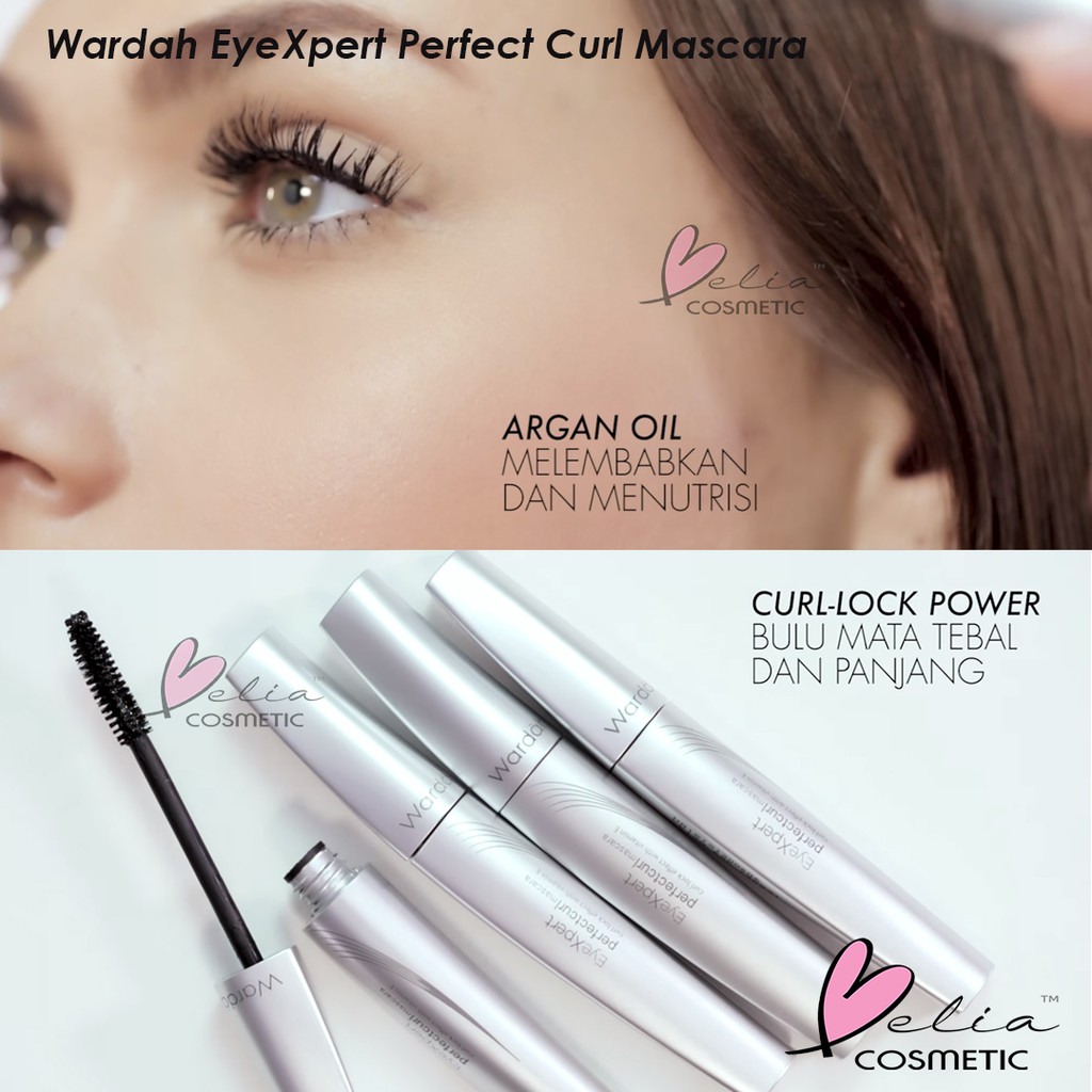 (hàng Mới Về) Bộ Mascara Và Bút Kẻ Mắt Màu Đen Chống Thấm Nước Belia Wardah | BigBuy360 - bigbuy360.vn